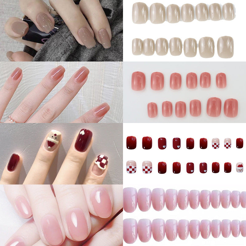 Natürliche Glänzende Nagelspitzen Brehn