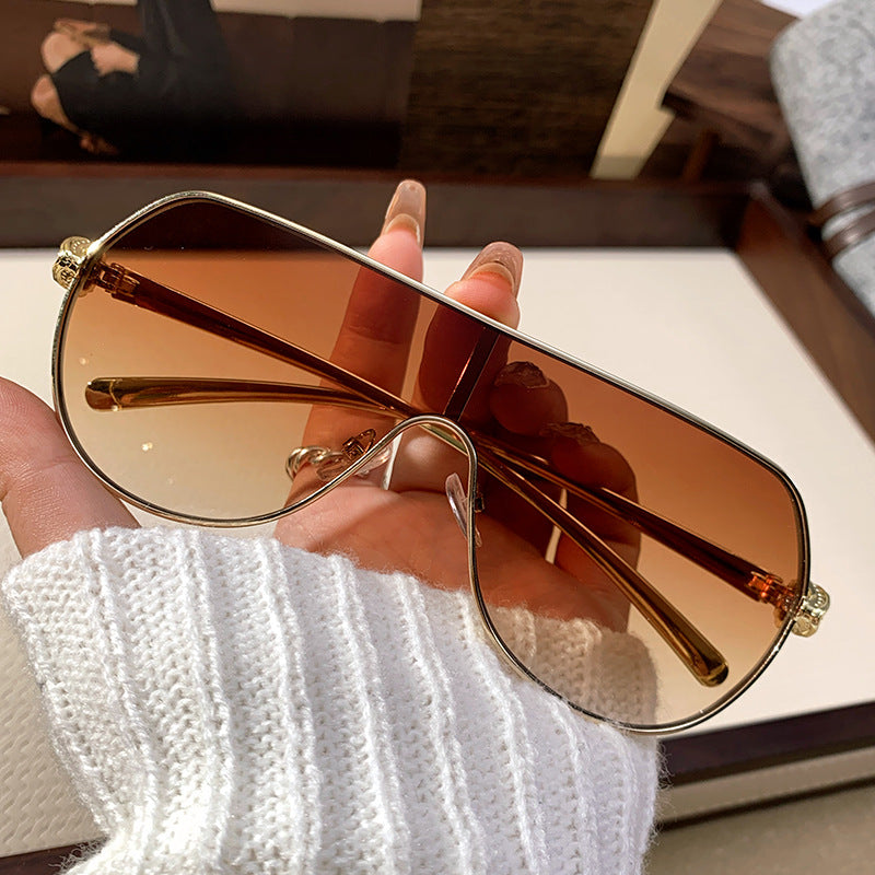 Damen oversized piloten Sonnenbrille Brehn