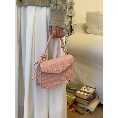 Handgewebte Crossbody Mini Tasche
