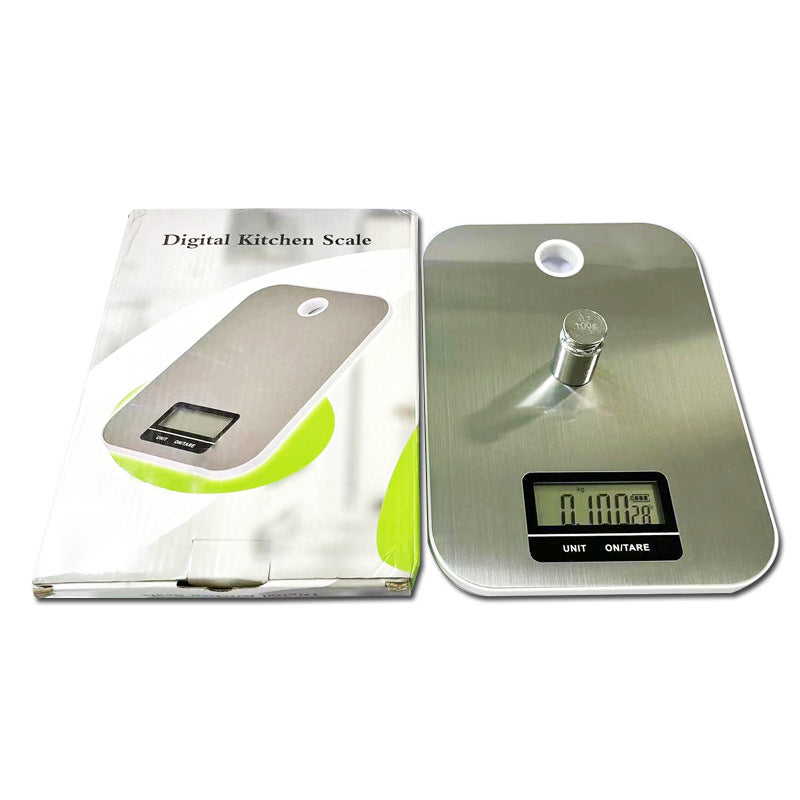 Slim Edelstahl Digitale Küchenwaage