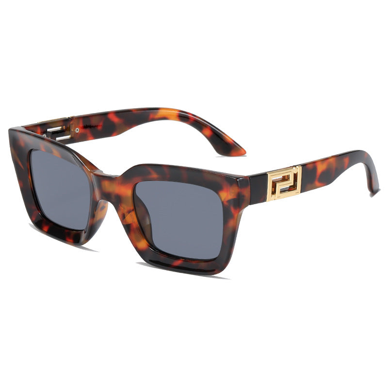 Damen Quadratische Sonnenbrille mit luxuriösem Design Brehn