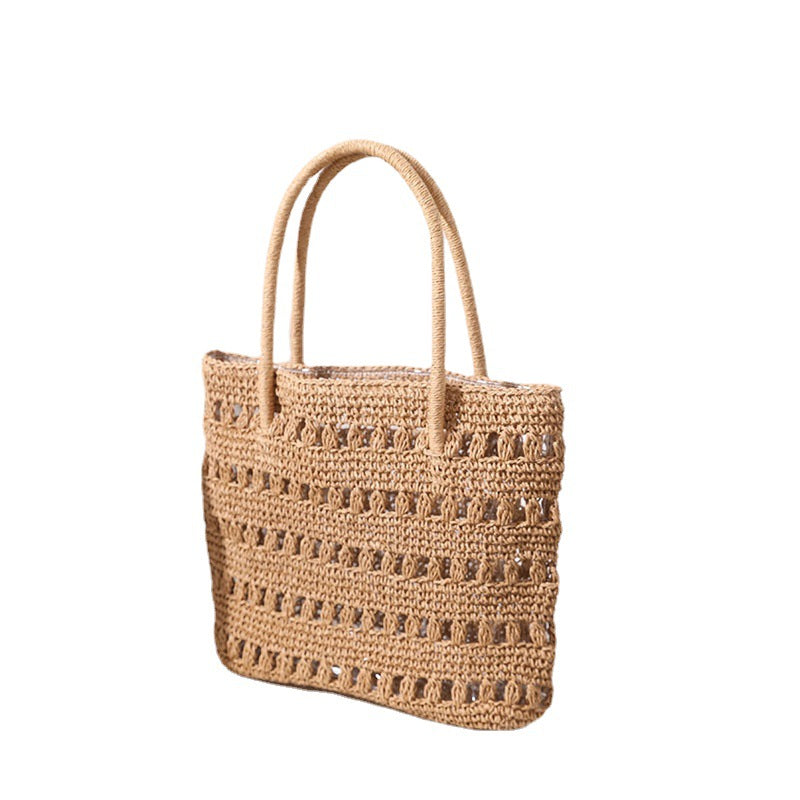 Stilvolle Rattanshopper-Tasche Brehn