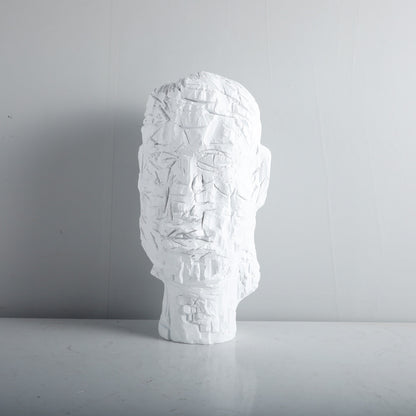 Abstrakte künstlerische Kopfskulptur