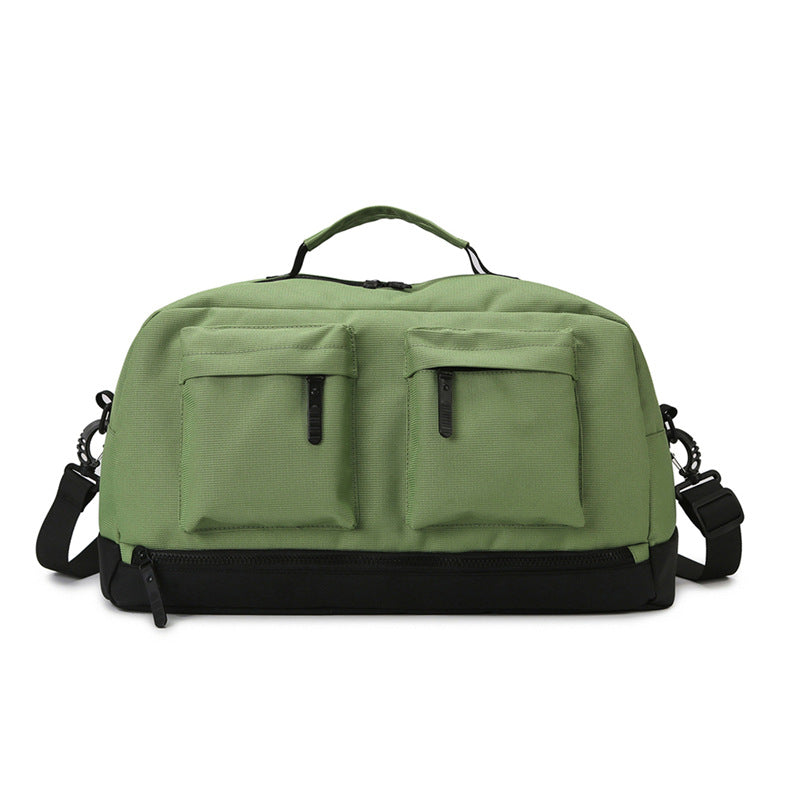 Sportliche Reisetasche mit Zwei Zusätzlichen Außentaschen Brehn