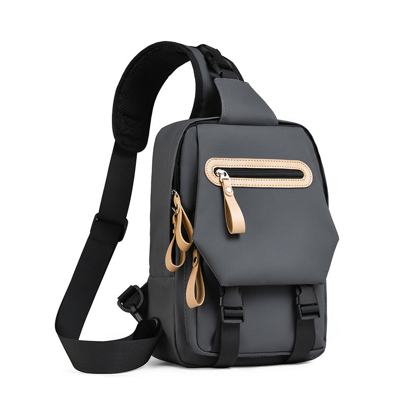 Moderne Multi-Taschen Crossbody Sling Bag Brehn