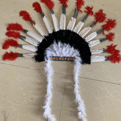 Indianischer Federkopfschmuck