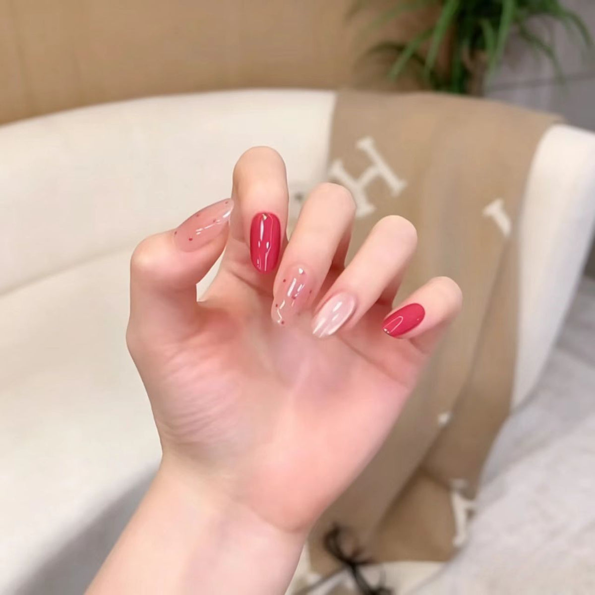 Ausdrucksvolles individuelles Nageldesign
