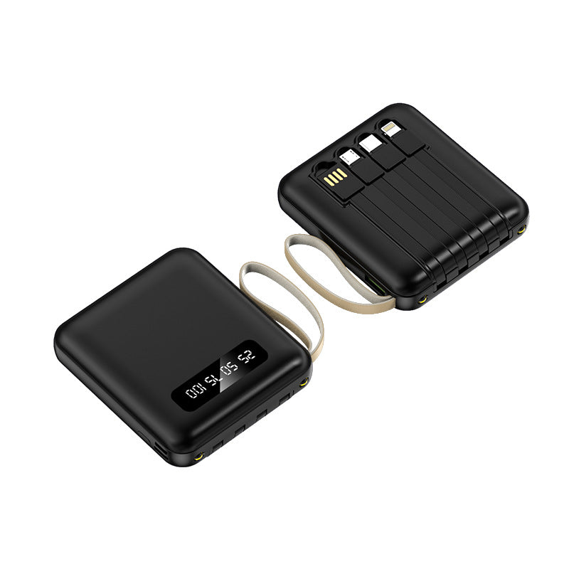 Kompakte Powerbank mit Integriertem Kabelmanagement Brehn