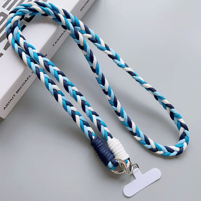 Multi-Color Geflochtene Brillenband Brehn