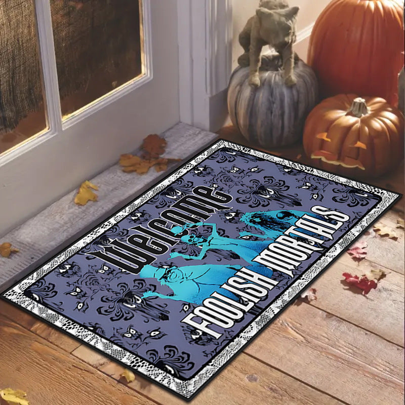 Dekorative Halloween-Themen-Türmatte