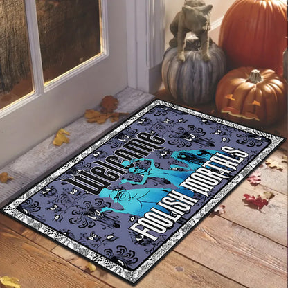 Dekorative Halloween-Themen-Türmatte