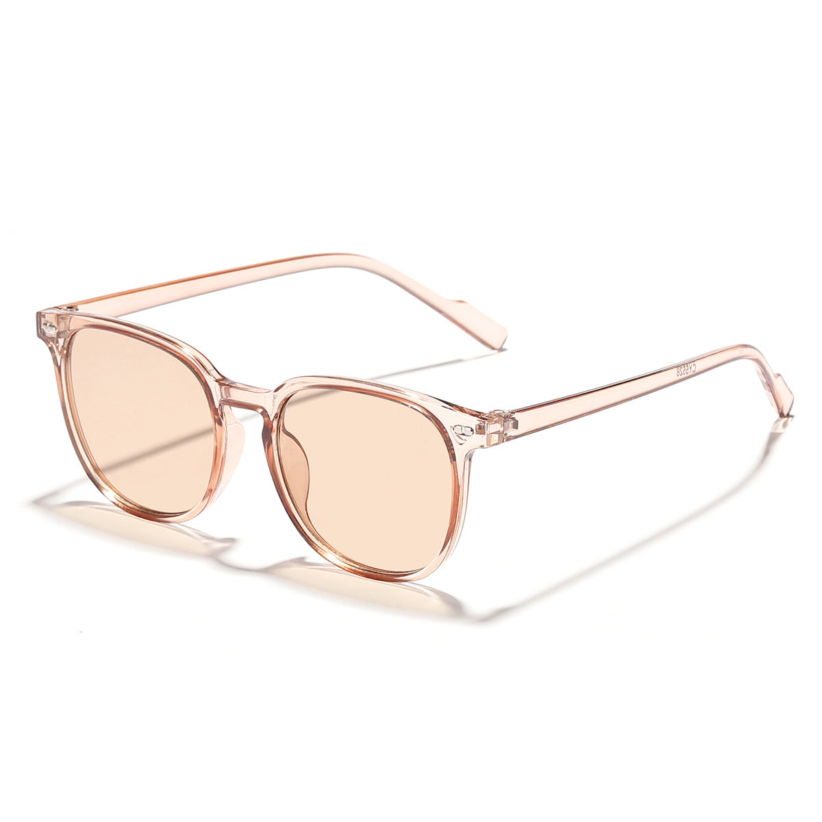 Damen modische Sonnenbrille mit transparentem Rahmen und hochwertigen Gläsern Brehn