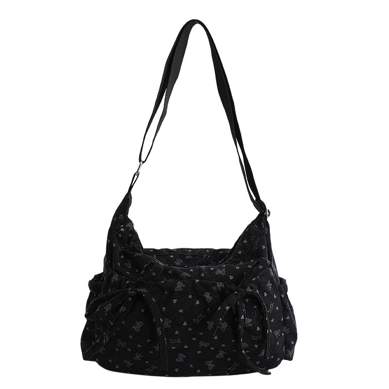 Stylische Blumenschmuck-Hobo-Tasche
