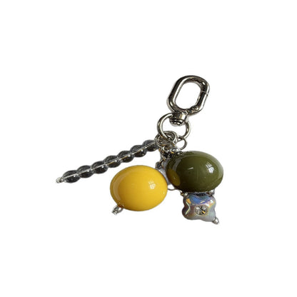 Stilvoller bunter Charm Schlüsselanhänger Brehn