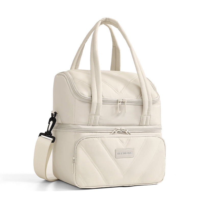 Isolierter Lunch Tote Brehn