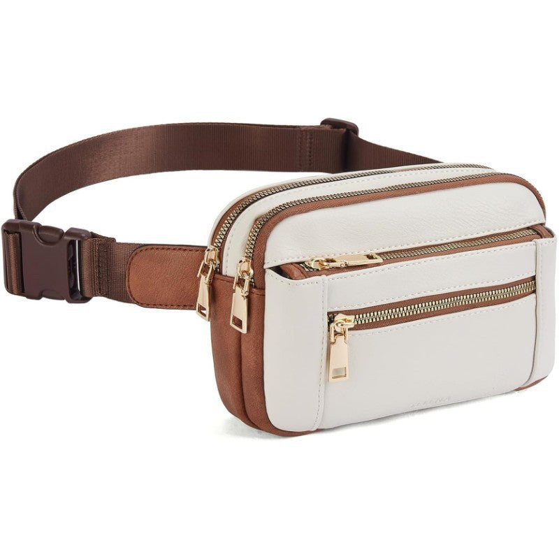 Elegante Leder Bauchtasche Brehn