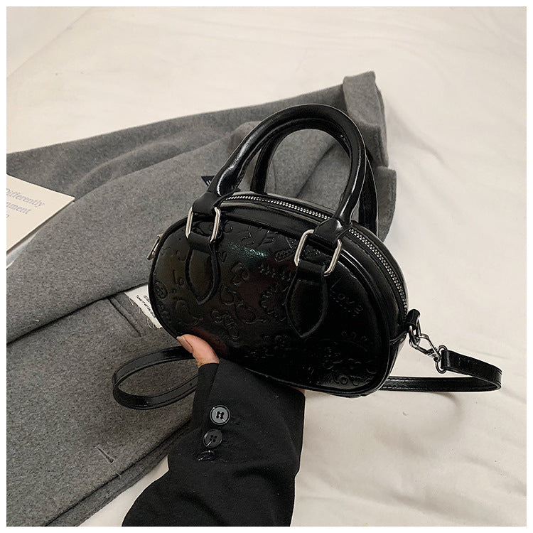 Chic geprägte Handtasche Brehn