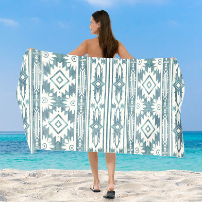 Strandtuch mit exklusivem geometrischen Muster Brehn