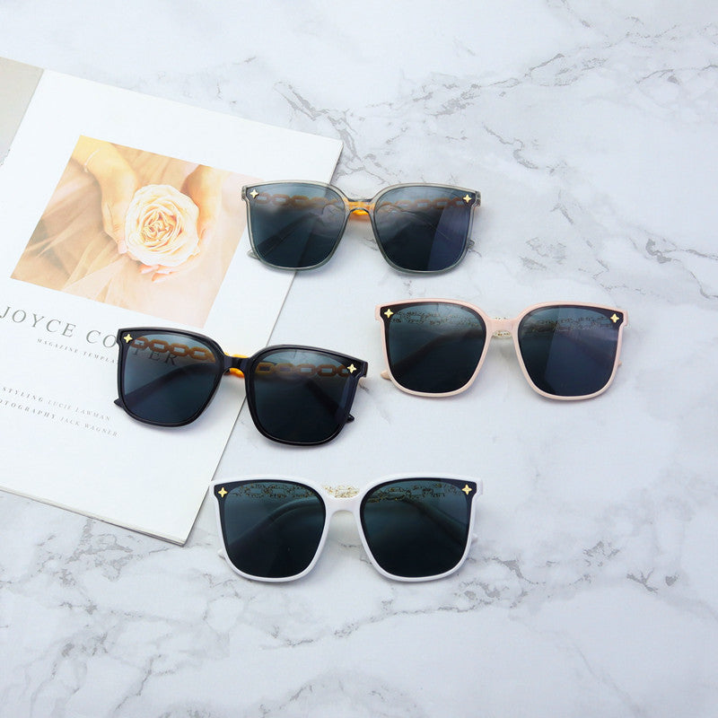 Chic Übergroße Quadratische Sonnenbrille Brehn