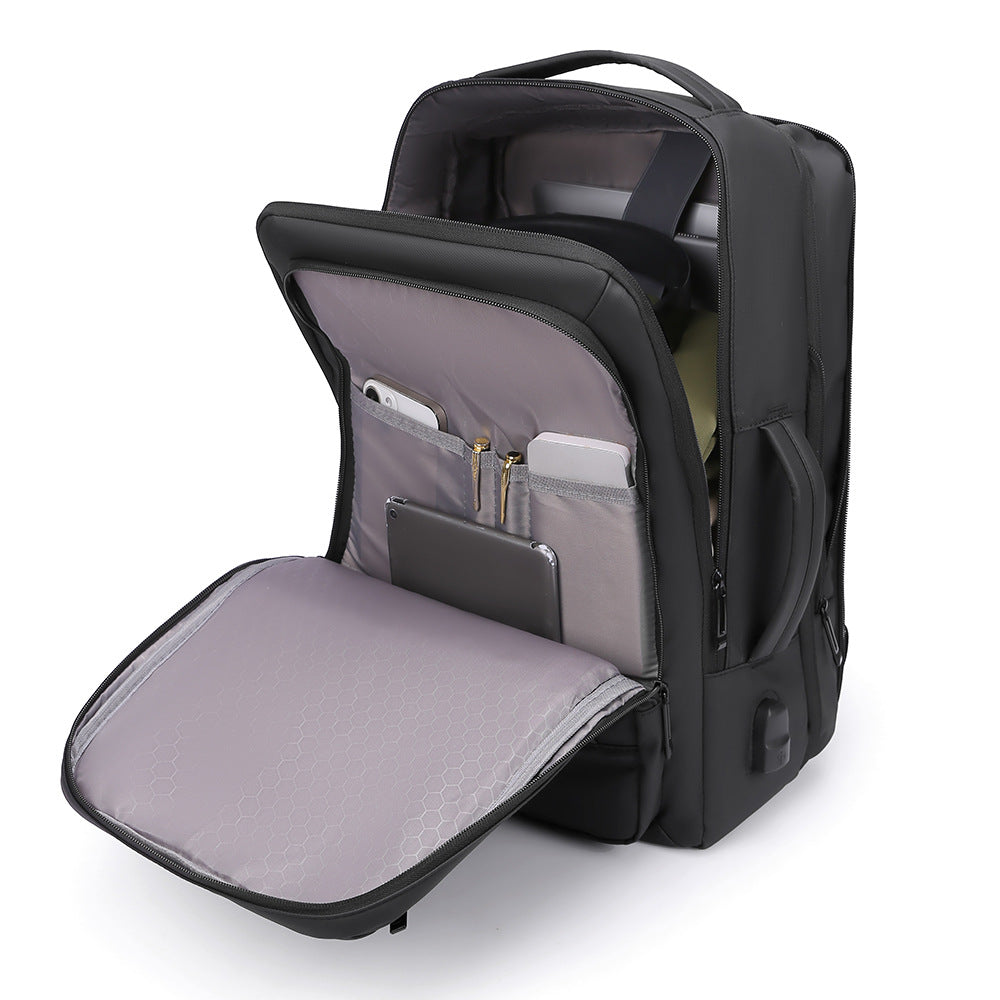 Moderner Laptop-Rucksack mit Sicherem Fächersystem Brehn