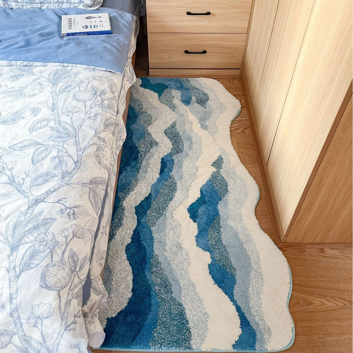 Plüsch Herzförmiger Teppich