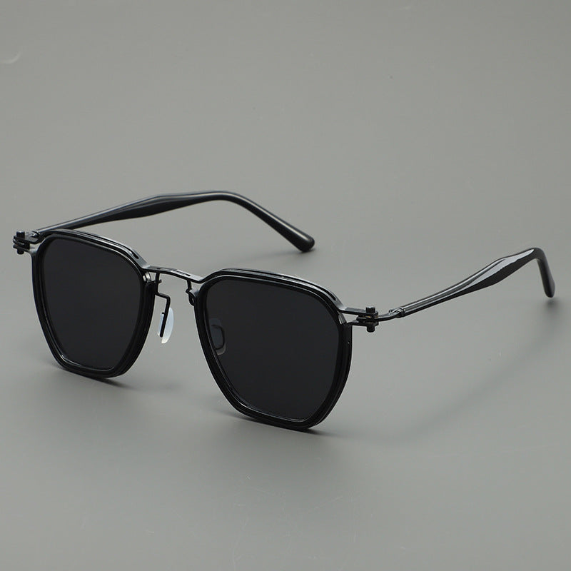 Damen stilvolle Sonnenbrille mit kantigem Design und UV-Schutz Brehn