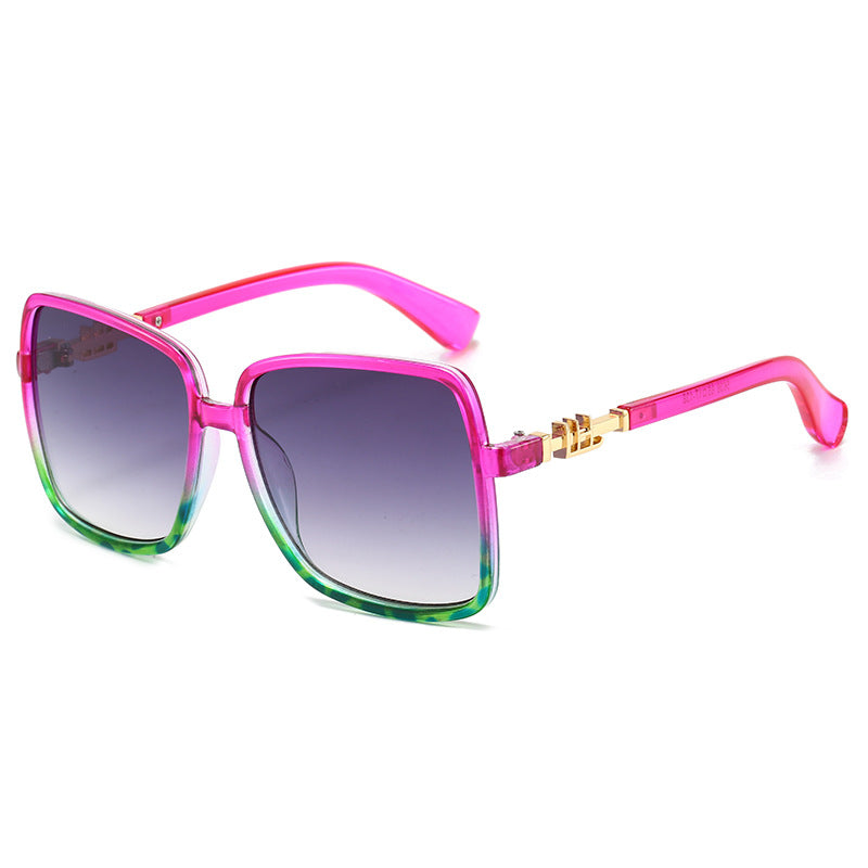 Damen Modische Sonnenbrille mit einzigartigem Farbverlauf Brehn