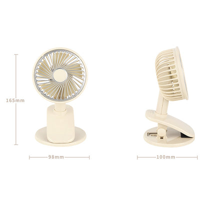 Damen Tragbarer Tischventilator mit flexibler Neigung Brehn