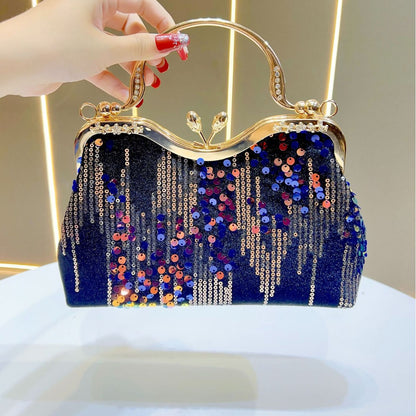 Glitzernde Abend-Handtasche