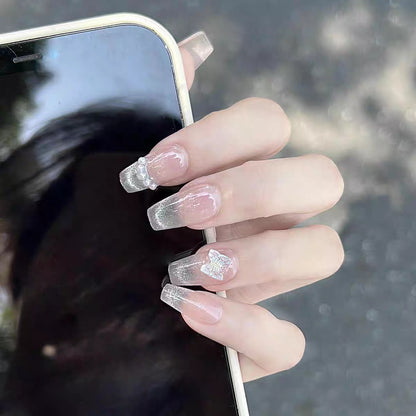 Elegante Stiletto-Nagelkunst-Verstärkungen