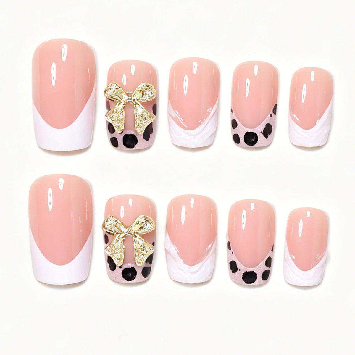 Dekorative Gel-Nagelspitzen Brehn