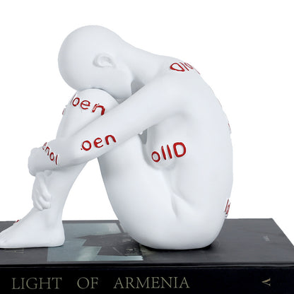 Moderne künstlerische figurative Skulptur