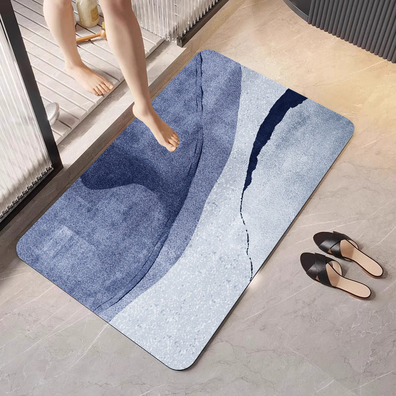 Rutschfeste Badmatte mit abstraktem Design Brehn
