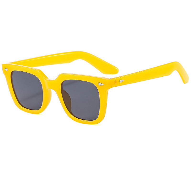Damen modische Brille mit oversized, transparentem Rahmen Brehn