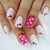 Herzmuster Press-On Nail Art Brehn