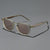 Damen moderne Sonnenbrille im stilvollen quadratischen Design Brehn