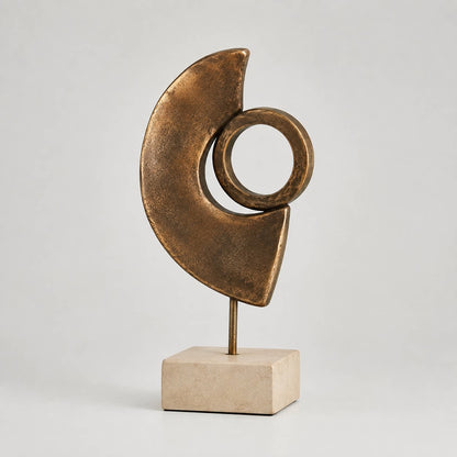 Abstrakte dekorative Tischskulptur