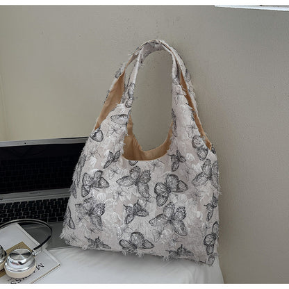 Bestickte Canvas Tote Bag Brehn