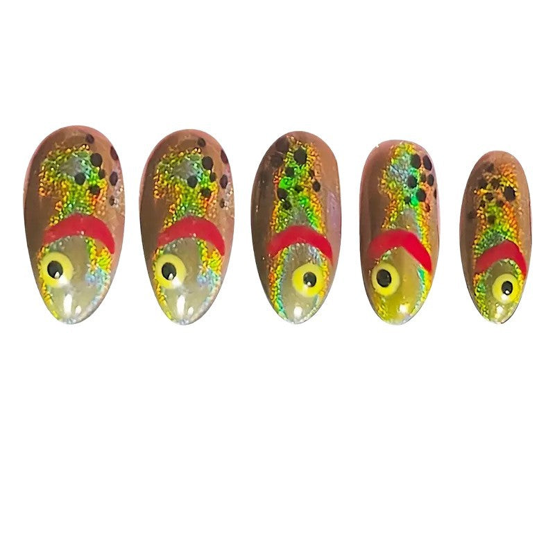 Kreatives Fische-Themen Nagelkunst Set Brehn