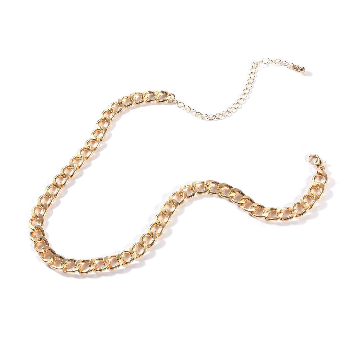 Statement Link Chain Necklace Brehn