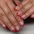 Dekoratives French Tip Nagelkunst Set Brehn