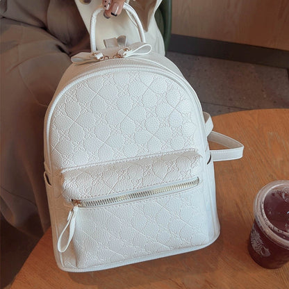 Florales Texturiertes Mini-Rucksack Brehn