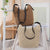 Handgefertigte Strohtasche Brehn