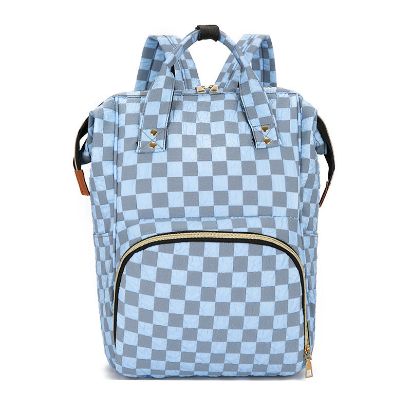 Kariertes Muster Rucksack Brehn