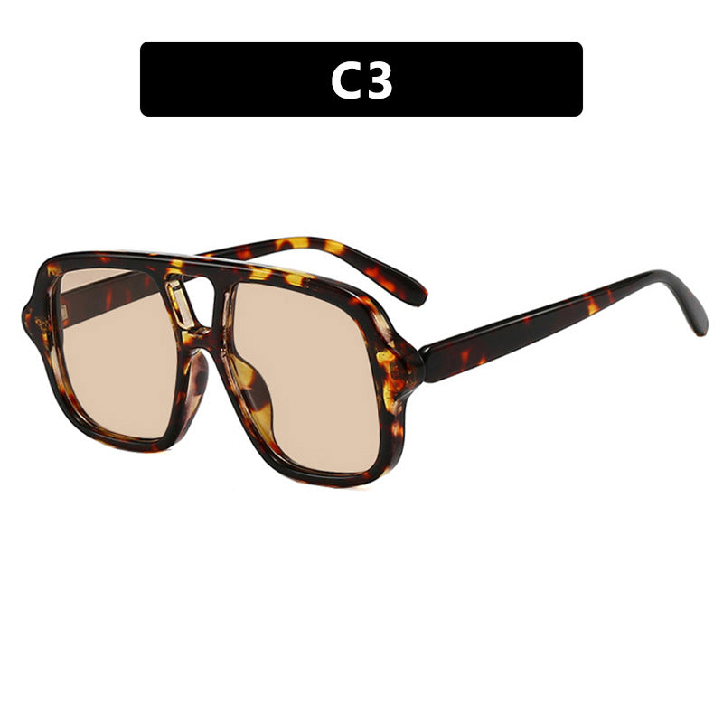 Damen stilvolle oversized Sonnenbrille im schlichten Design Brehn