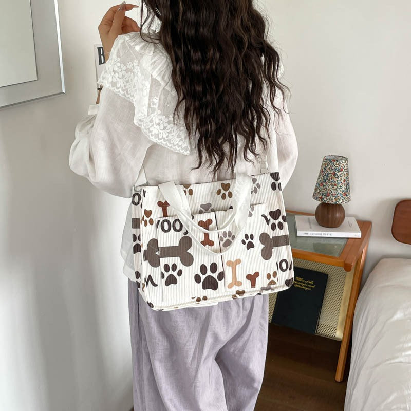 WoFloral Print Utility Handtasche Brehn