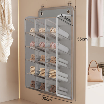 Hängender Mesh-Unterwäsche- und BH-Regal-Organizer