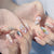 Künstlerisches Florales Nageldesign Brehn