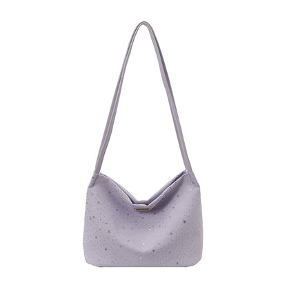 WoStellar Gemusterte Schultertasche Brehn