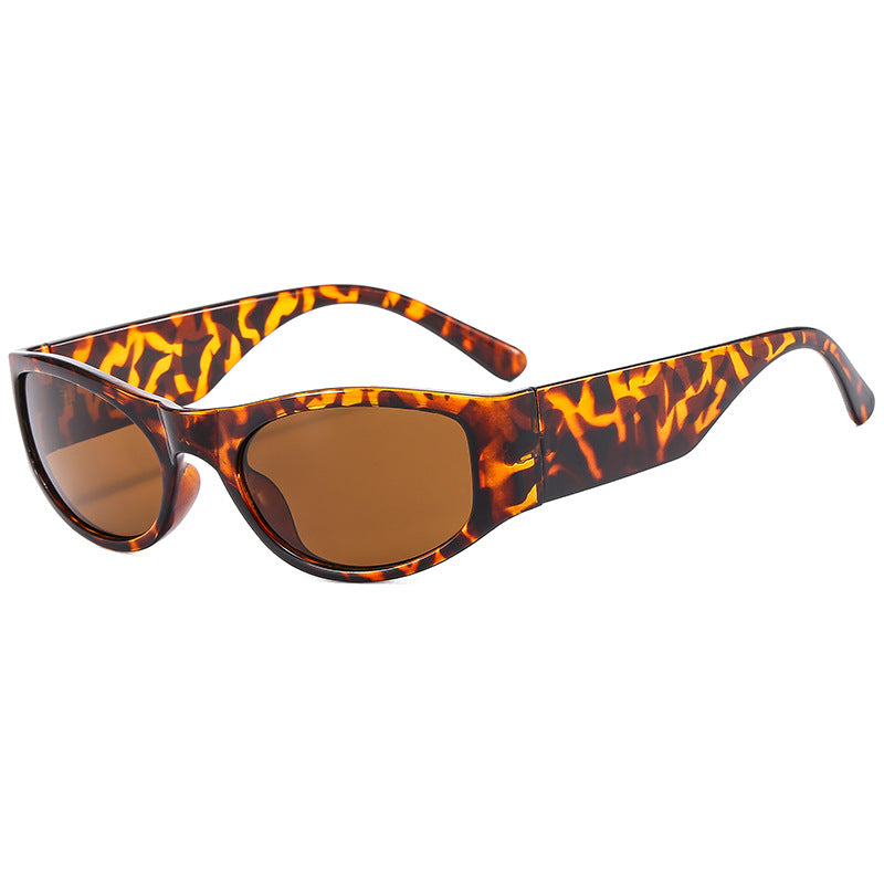 Damen modische Sonnenbrille mit aerodynamischem Design Brehn